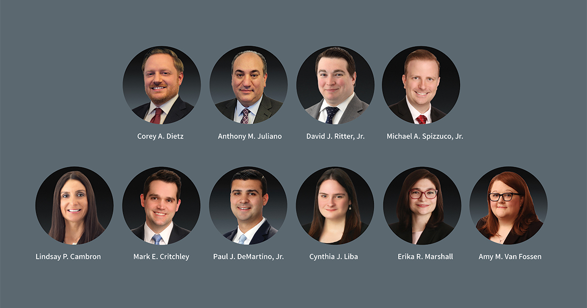 Brach Eichler LLC Promotes Ten Attorneys